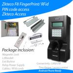Zkteco F8 Package (Finger Print / RFid / PINCODE) - Indoor