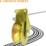 3in U Groove Sliding Gate Wheel